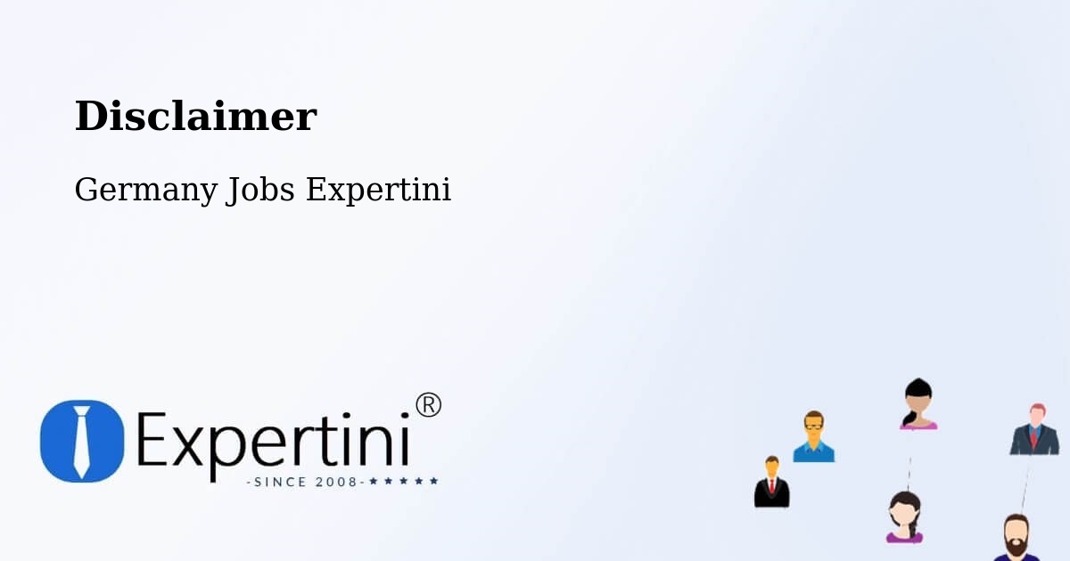 Disclaimer – Westensee - Germany Jobs Expertini